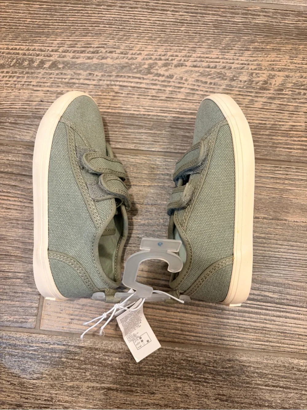 NEW!!!! Old Navy Sage Green Canvas Kids Sneakers